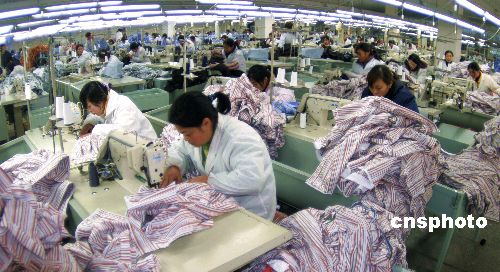 不懼人民幣升值 一季度中國(guó)紡織業(yè)贏利能力增強(qiáng)